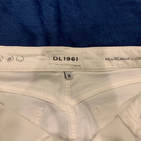 DL1961 Margaux White Instasculpt Ankle Skinny Newport Size 30 - Picture 5 of 5